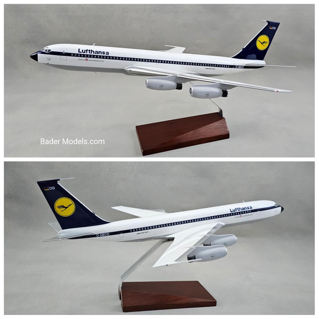 Lufthansa (Humbarg) - B707-430 - (1:144)